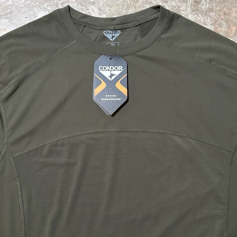 Condor Trident Battle Top Mens XL Green Short Sleeve Military Training NEW